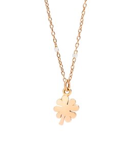 dodo Collier or rose mini trefle or rose DoDo