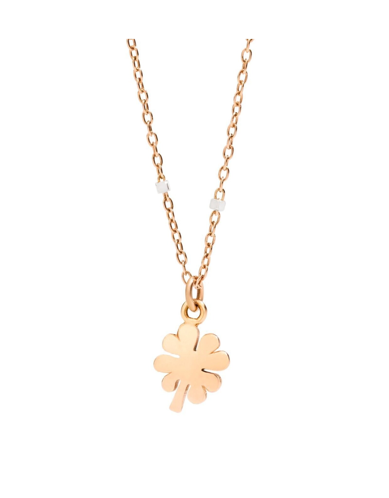 dodo Collier or rose mini trefle or rose DoDo