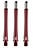 Target Grip Style Red Darts Shafts