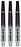 Unicorn Gripper 3 Two-Tone Black Darts Shafts