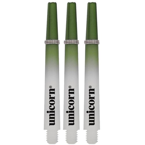 Unicorn Unicorn Gripper 3 Two-Tone Green Darts Shafts