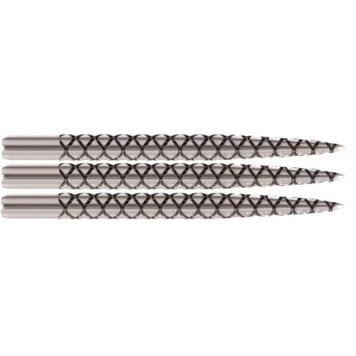 Target Target Steel Dart Grip Points Laser Silver