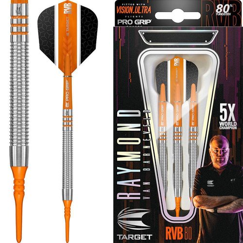 Target Raymond van Barneveld RVB 80% Soft Tip Darts