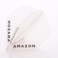 Amazon 100 Transparent Natural Darts Flights Ruthless Amazon 100 Transparent Natural Darts Flights