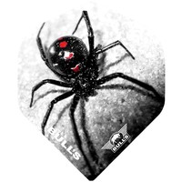Bull's Powerflite - Black Widow Darts Flights Bull's Bull's Powerflite - Black Widow Darts Flights