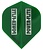 Bull's Powerflite Transparent Green Darts Flights