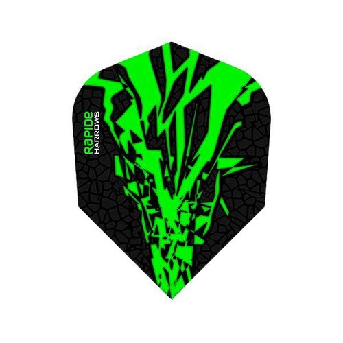 Harrows Harrows Rapide-X Green Darts Flights