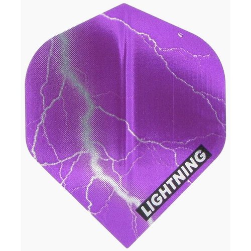 McKicks McKicks Metallic Lightning Purple Darts Flights