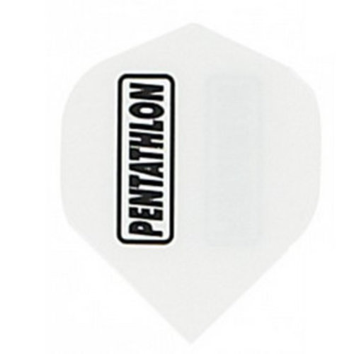 Pentathlon Pentathlon - Solid White Darts Flights