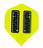 Pentathlon - Transparent Yellow Darts Flights