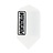 Pentathlon Slim Solid White Darts Flights