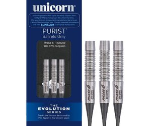6本 フィルテイラー Unicorn PURIST Phase2 GOLDEN Purist Evolution Series Phase 2 - 90% Tungsten