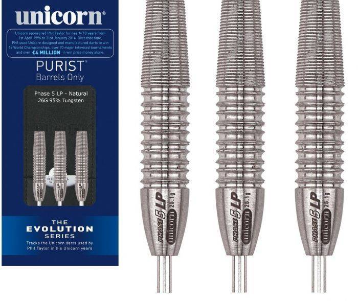 Unicorn Purist Evolution Phase 5 LP 95% - Dartshopper.com