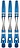 Unicorn Aluminum Twist Blue Medium Darts Shafts