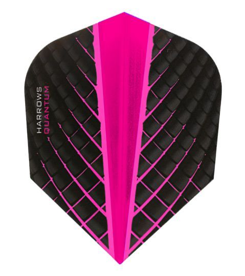 Harrows Quantum Pink Dart Flights – Double Top Darts