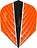 Harrows Quantum X Orange Darts Flights