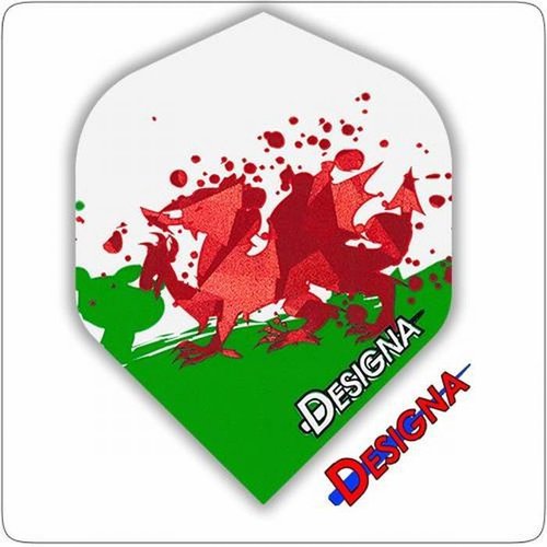 Dartshopper Poly Country Wales Darts Flights