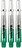 Unicorn Gripper 4 Two-Tone Green. Darts Shafts