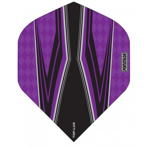 Pentathlon Pentathlon TDP LUX Vision Black/Purple Darts Flights