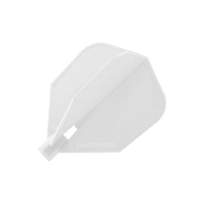 Harrows Clic System White Darts Flights