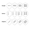 Dartshopper Customised Dart Flights Text - 75 Micron | 10 Sets (30 Dart Flights)