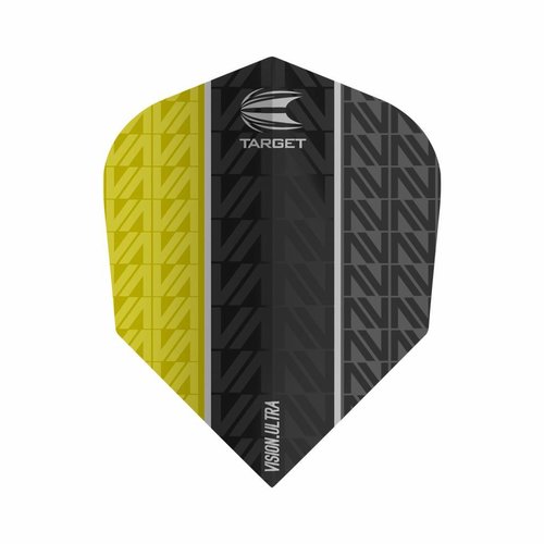 Target Target Vapor 8 Flight Black Vision Ultra Yellow Darts Flights