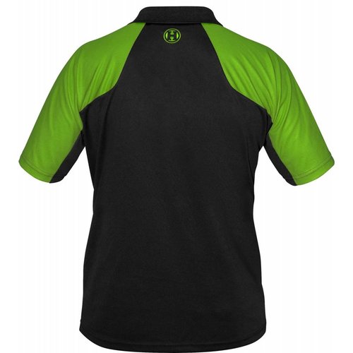 Harrows Harrows Vivid Dartshirt Black & Green