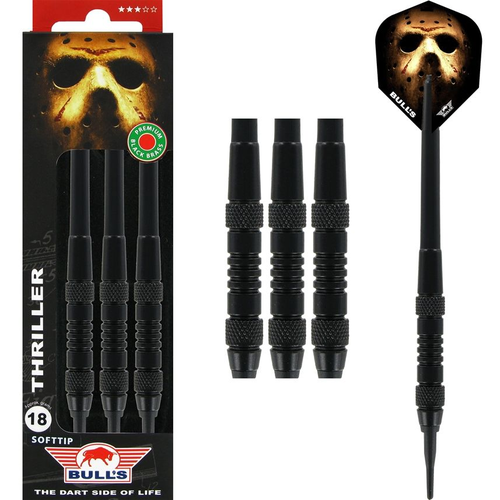 Bull's Bull's Thriller Black Brass Soft Tip Darts