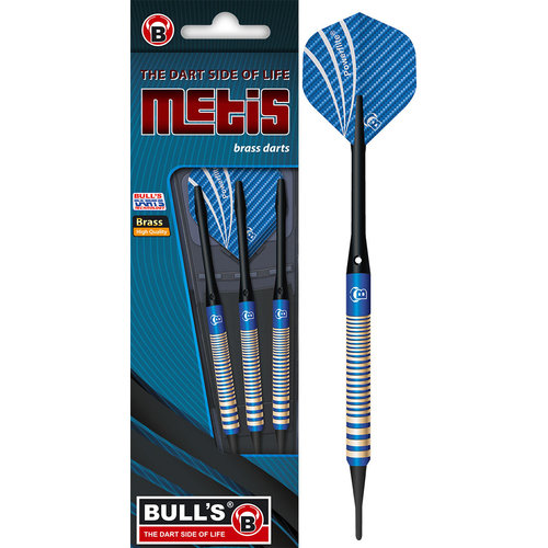 Bull's Germany BULL'S Metis Brass Blue Soft Tip Darts