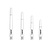 BULL'S B-Grip-2 SL White Darts Shafts