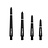 BULL'S B-Grip-2 SL Black Darts Shafts