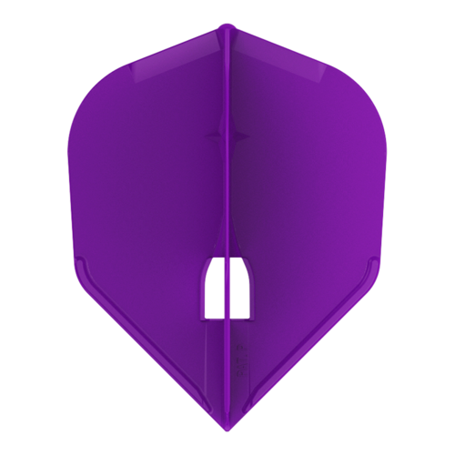 L-Style L-Style Champagne L3 Shape Solid Deep Purple Darts Flights