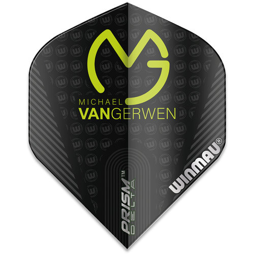 Winmau Winmau Michael van Gerwen Prism Delta Black Darts Flights