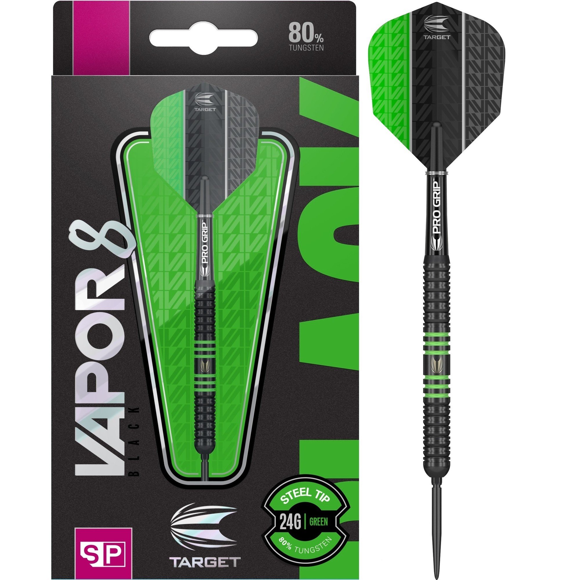 target vapor 8 black darts