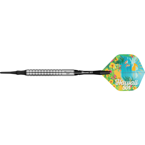 Legend Darts Wayne Mardle Hawaii 501 90% Silver Soft Tip Darts