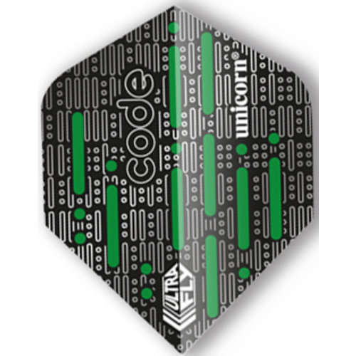 Unicorn Unicorn Ultrafly Code Green Std Darts Flights