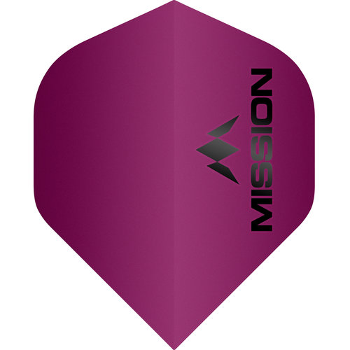 Mission Mission Logo Std NO2 Matte Pink Darts Flights