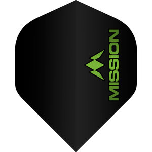 Mission Logo Std No2 Black & Green