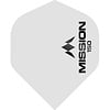 Mission Mission Logo Std NO2 - White - 150 Micron Darts Flights