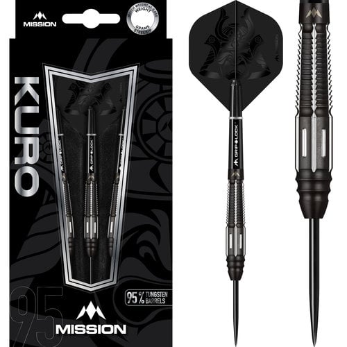 Mission Mission Kuro Black M4 95% Darts