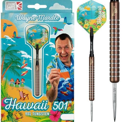 Legend Darts Wayne Mardle Hawaii 501 90% Silica Darts