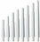 Cosmo Darts - Fit Shafts Gear Locked Type White Normal Darts Shafts