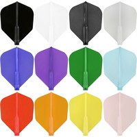 Cosmo Darts - Fit White Shape Darts Flights Cosmo Darts Cosmo Darts - Fit White Shape Darts Flights