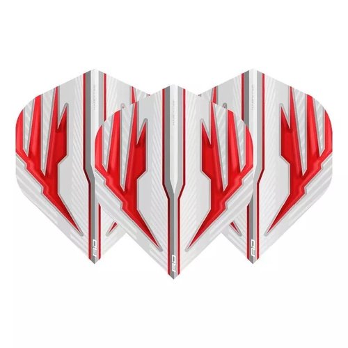 Red Dragon Red Dragon Hardcore Radical White & Red Darts Flights