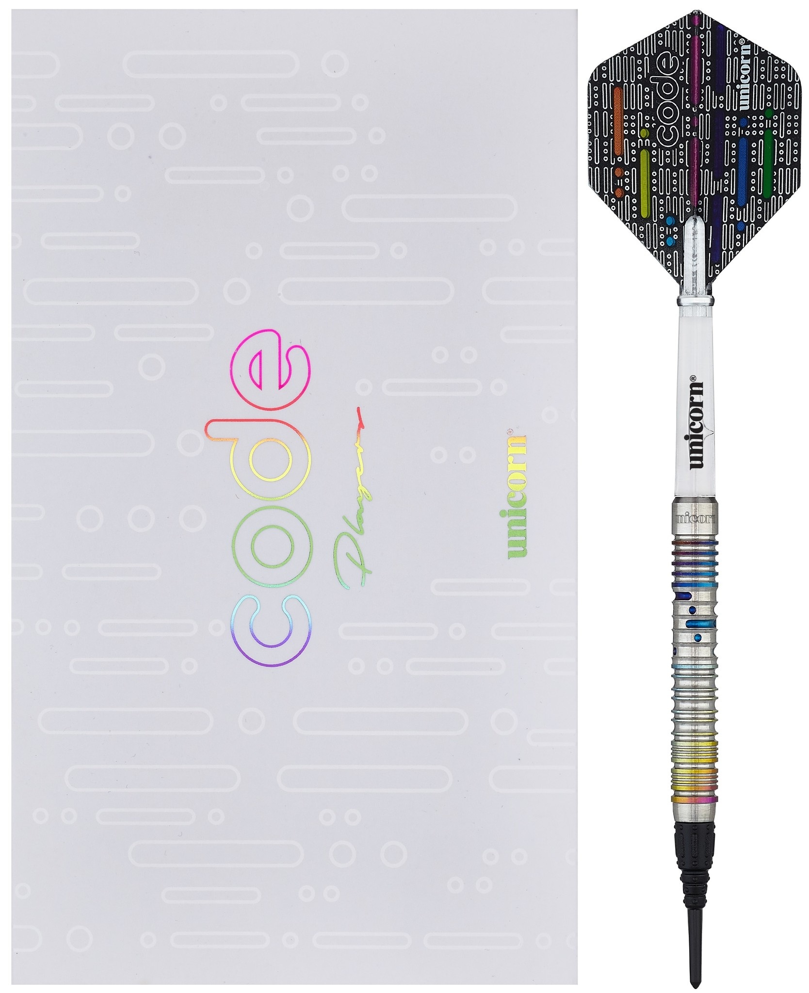 Unicorn Code Seigo Asada 90% Soft Tip - Dartshopper.com