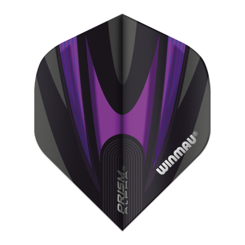 Winmau Winmau Prism Alpha Purple & Black Darts Flights