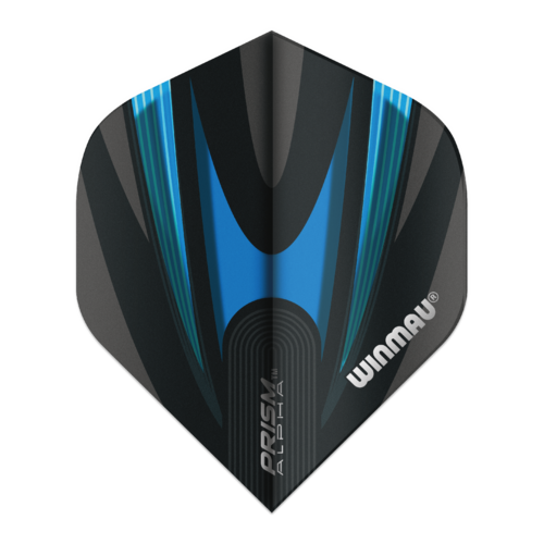 Winmau Winmau Prism Alpha Black & Aqua Darts Flights