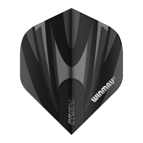 Winmau Winmau Prism Alpha Black & Grey Darts Flights