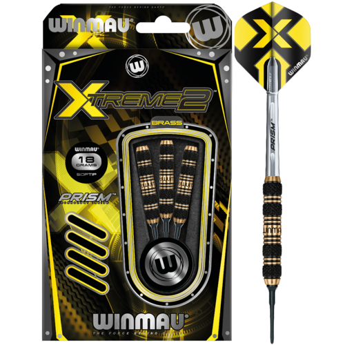 Winmau Winmau Xtreme2 - 2 Brass Soft Tip Darts