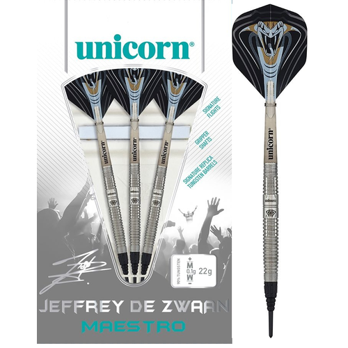 Unicorn Unicorn Maestro Jeffrey de Zwaan 90% Soft Tip Darts
